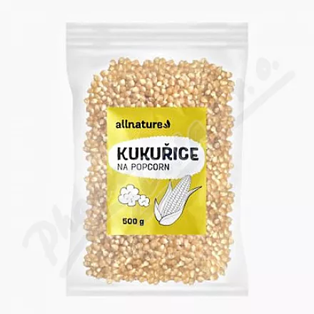 Allnature Popcorn Corn 500g