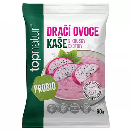 Topnatur Probio rýžová kaše dračí ovoce 60g
