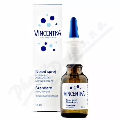 Vincentka spray do nosa STANDARD hipotoniczny 25ml