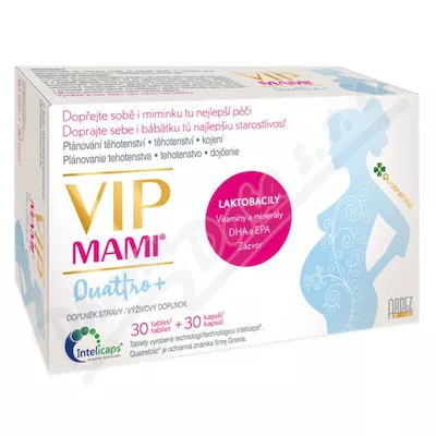 VIP Mom Quattro+ tbl.30+cps.30