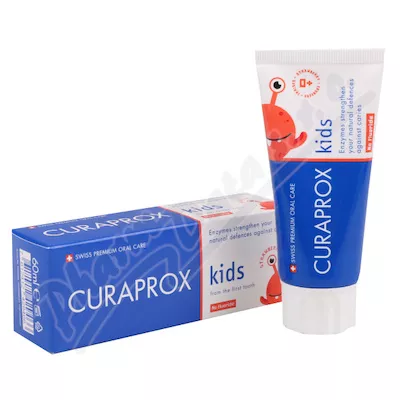 CURAPROX Kids zubní pasta od 2 let jahoda 60ml