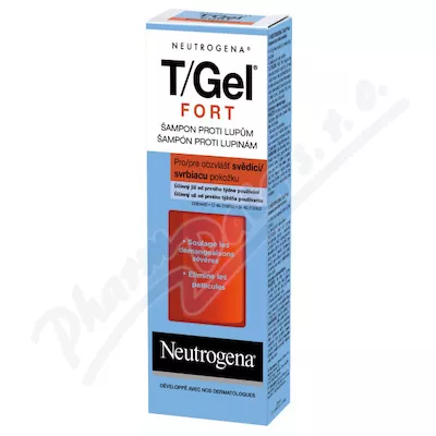 Neutrogena T/Gel Fort šampon svědící pokožka 150ml - vlasová péče,péče o vlasy,