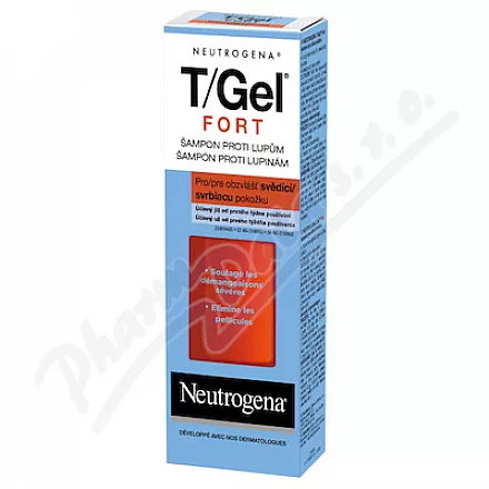 Neutrogena T/Gel Fort szampon przeciw swędzeniu skóry 150ml - vlasová péče,péče o vlasy,