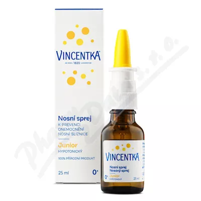 Vincentka spray do nosa JUNIOR hipotoniczny 25ml