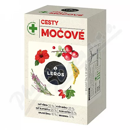 LEROS Cesty močové čaj 20x1.5g