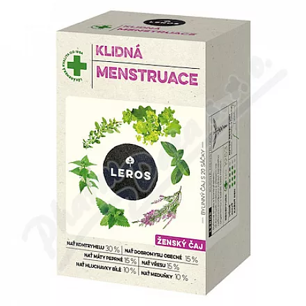 LEROS Klidná menstruace čaj 20x1.5g