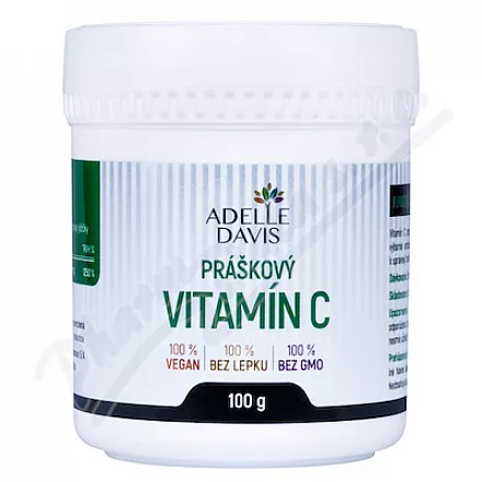 Adelle Davis Práškový vitamín C 100g