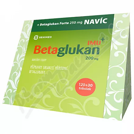 Betaglukan IMU+ 200 mg tob.120+FORTE+ 250 mg tob.30