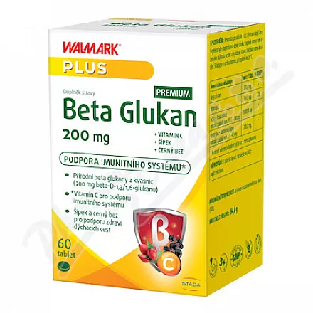Walmark Beta Glucan 200mg tbl.60
