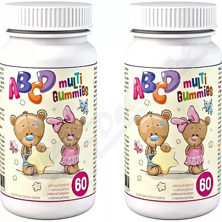 ABCD Multi Gummies 2x60 cukierków pektynowych