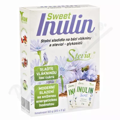 Inulin Sweet vláknina na slazení 25x2g