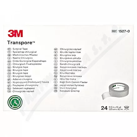 3M Transpore transp.náplast 1.25cmx9.15m 24ks