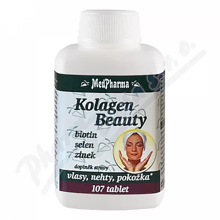 MedPharma Kolagen Beauty biotin selen zin.tbl.107