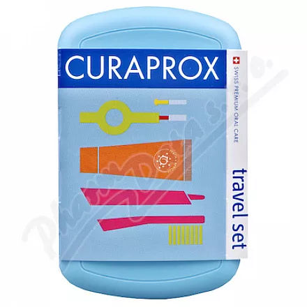 Zestaw podróżny CURAPROX zestaw podróżny niebieski