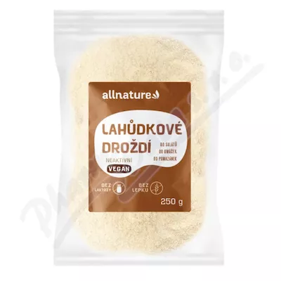 Allnature Lahůdkové droždí neaktivní 250g