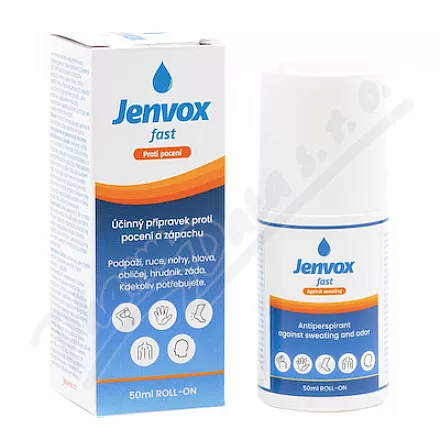 Jenvox Szybka potliwość i nieprzyjemny zapach roll-on 50ml