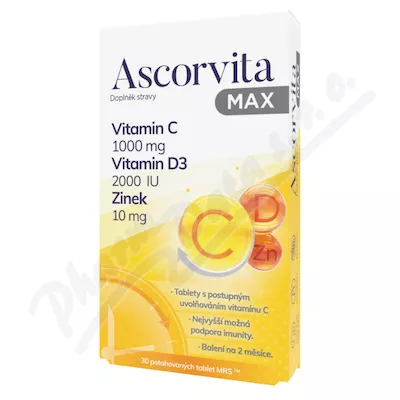 Ascorvita Max 30 tabletek