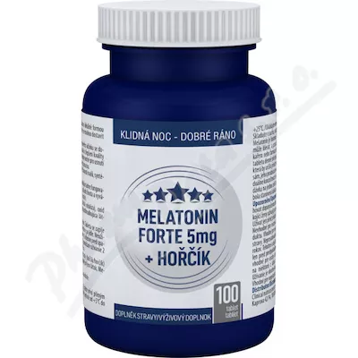 Melatonin Forte 5mg + Hořčík tbl.100 Clinical