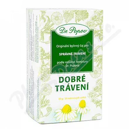 Dr.Popov Herbata Dobre trawienie 20x1,5g