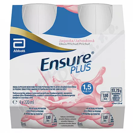 ENSURE PLUS JAHODOVÁ PŘÍCHUŤ