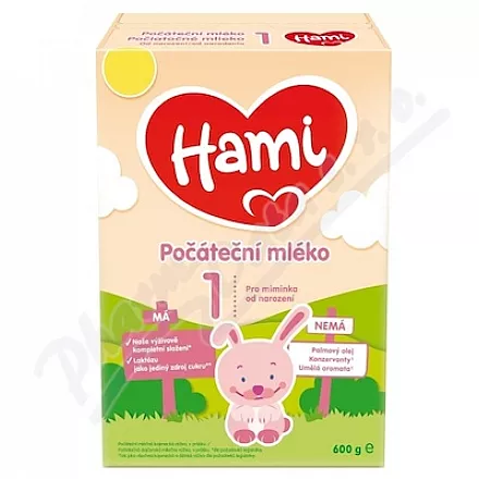 Hami 1 počáteční mléko 600g