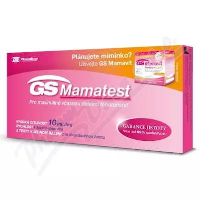 GS Mamatest Test ciążowy 2szt CZ/SK