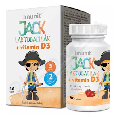 Lactobacilli JACK LACTOBACILLAR Immune+vit.D3 tbl.36