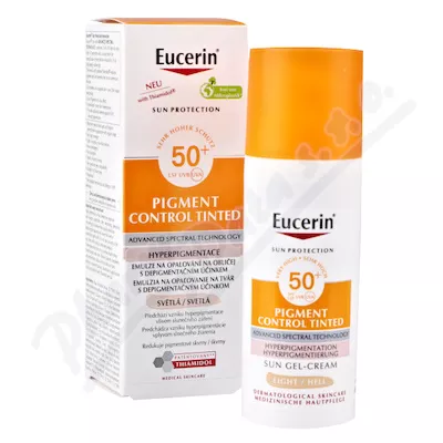 Eucerin SUN PigmentControlTinted SPF50+ light50ml