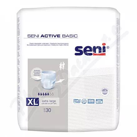 Seni Active Basic Extra Large ink.plen.pants.30pcs