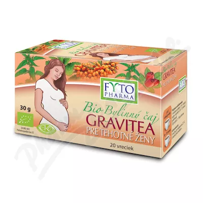 GRAVITEA BIO Herbatka ziołowa dla kobiet w ciąży 20x1,5g Phytophar.