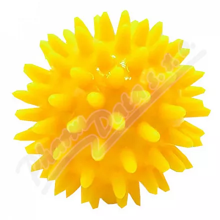 Rehabiq piłka do masażu jeż żółta 6cm