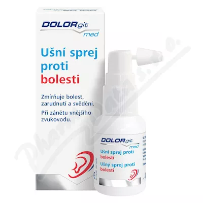 DOLORgit miodowy spray do uszu na ból 20ml