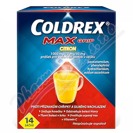 COLDREX MAXGRIP CITRON