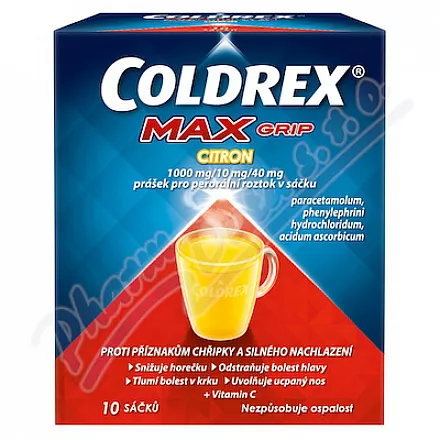 COLDREX MAXGRIP CITRON