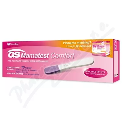 GS Mamatest Comfort Těhotenský test ČR/SK