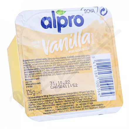 Alpro Sójový dezert vanilka 125g