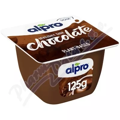 Alpro Sójový dezert s příchutí hořké čokolády 125g