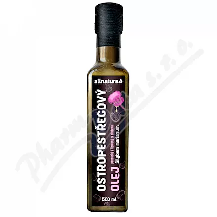 Allnature Olej z ostropestu plamistego 500ml