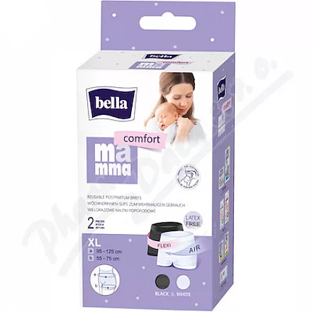 Bella Mamma Comfort síťované kalhotky XL 2ks