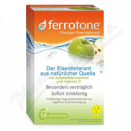 Ferrotone s vitamínem C sáčky 14x20ml