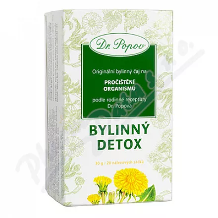 Dr.Popov Herbal detox tea 20x1,5g