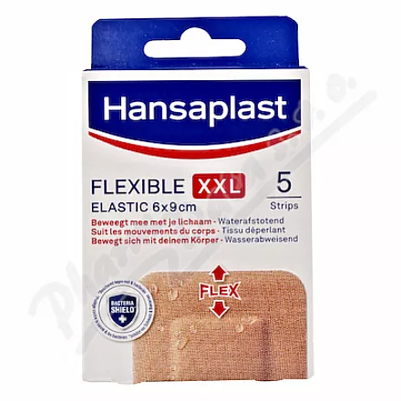Hansaplast Elastyczna łatka XXL 6x9cm 5szt
