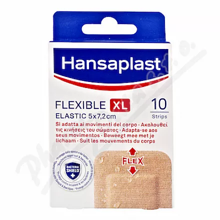 Hansaplast Elastyczny plaster elastyczny XL 5x7,2cm 10szt