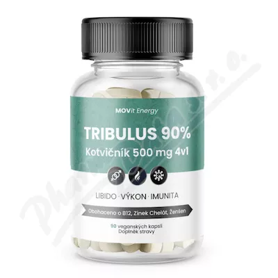 MOVIT TRIBULUS 90% Anchovy 500mg 4in1 cps.90