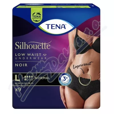 TENA Silhouette Normal Noir L 9pcs795621