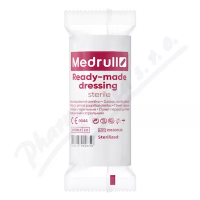 Medrull sterylny opatrunek 10cmx5m z podkładką 10x10cm