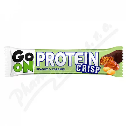 GO ON Protein.tyčinka CRISP arašídy&karamel 50g