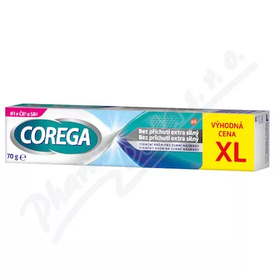 Corega bezsmakowy extra mocny krem utrwalający 70g