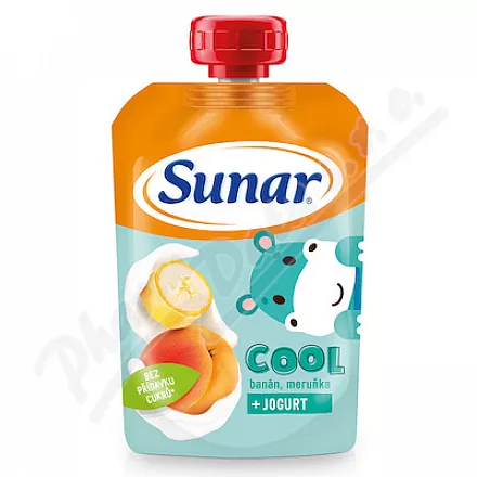 Sunar Cool banán meruňka jogurt 110g