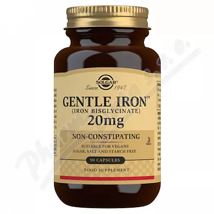 Solgar Gentle Iron 20mg cps.90